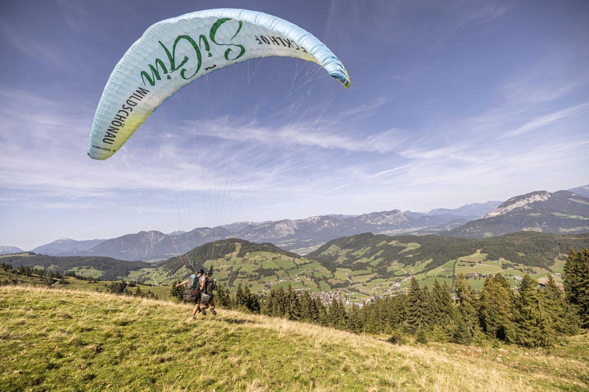 Alpine Collection Wildschoenau Am Paraglidinglandeplatz Markbachjoch, Naehe Skiwelt Wilder Kaiser - Brixental Niederau Exterior foto